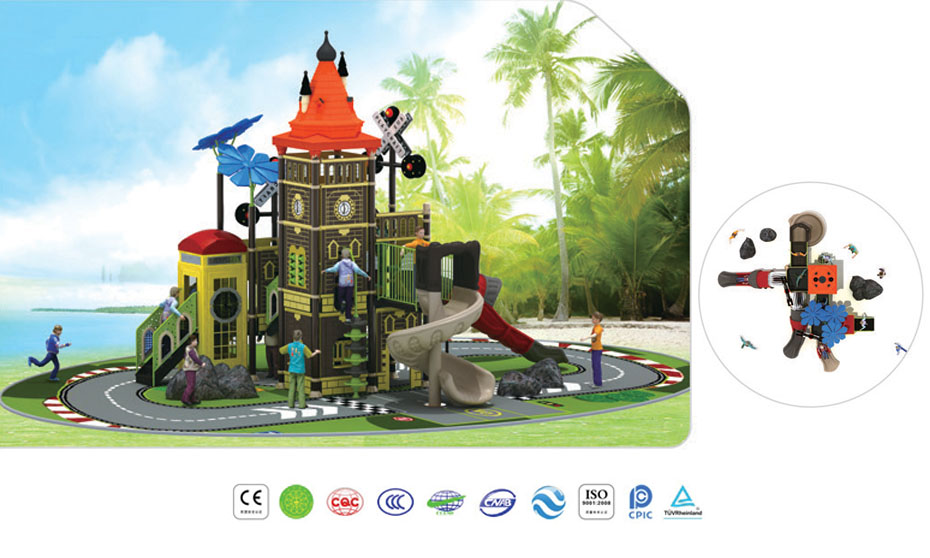 小区滑梯YH-17Y04H-A 小区滑梯YH-17Y04H-A