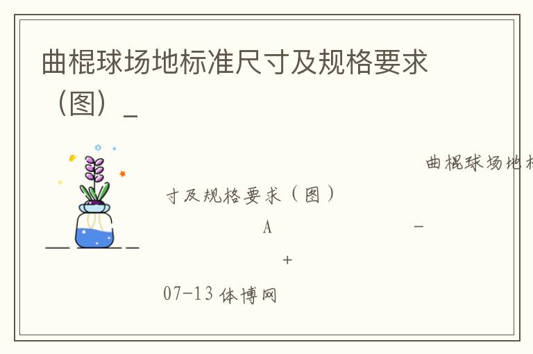 �����򳡵ر�׼�ߴ缰���Ҫ��ͼ��_