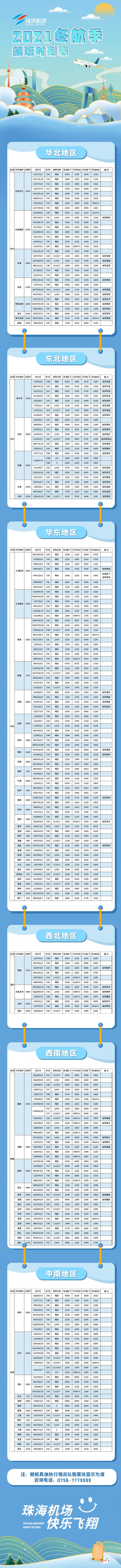 珠海机场2021冬航季航班时刻表.jpg