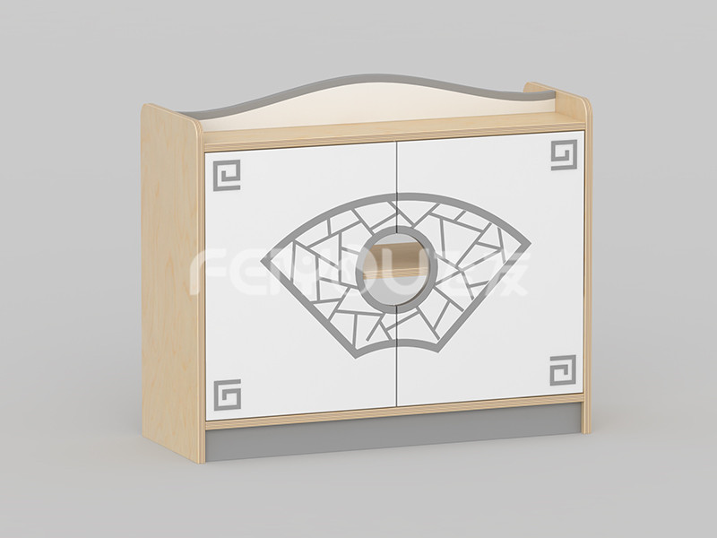 学习互动江南复古玩具柜-012